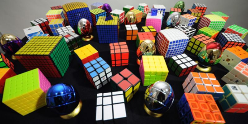 Các Rubik càng lớn thì quy luật chơi càng khó