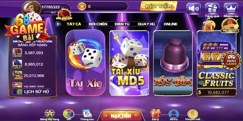 Lý do nên tham gia vào chế độ vip 68 game bài