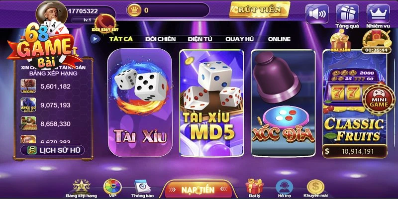 Điều kiện cơ bản để trở thành đại lý tại 68 game bài