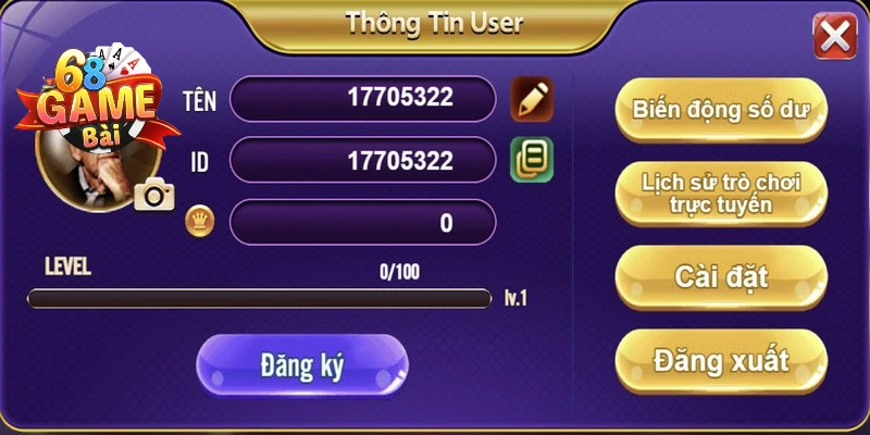 Lưu ý để đăng nhập 68 game bài thuận lợi